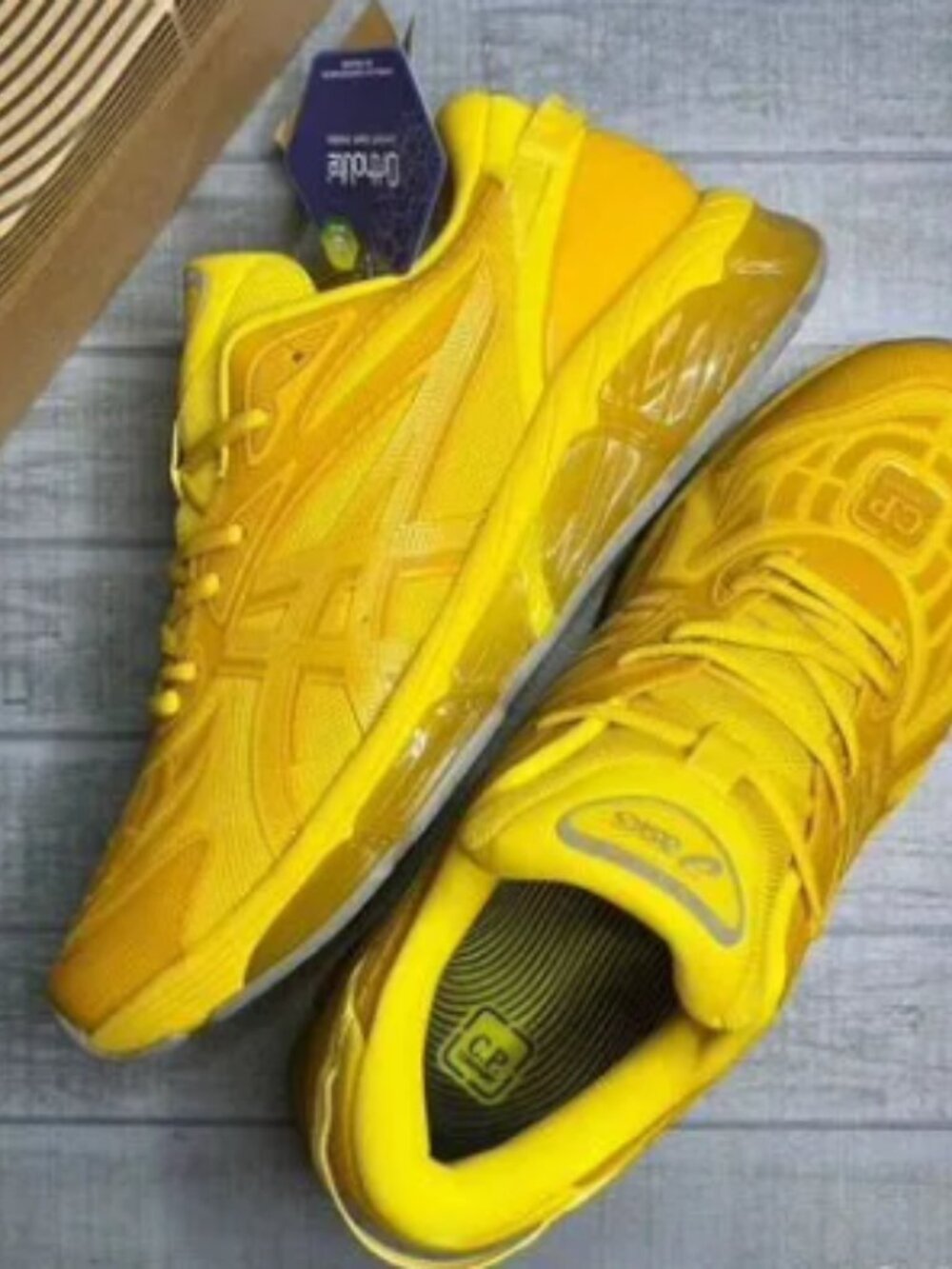 ASICS Gel Kayano Yellow Sneakers